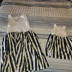 Mother daughter dresses